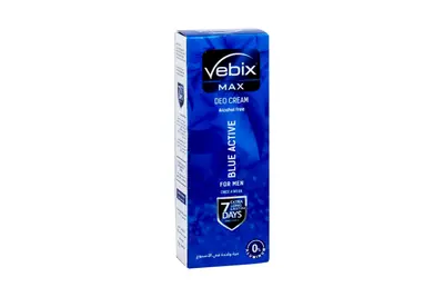 Vebix Blue Active Deodorant Cream 25 GM