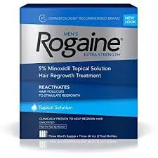 Rogaine 5% 3 Bottle 60 Ml (Imp)