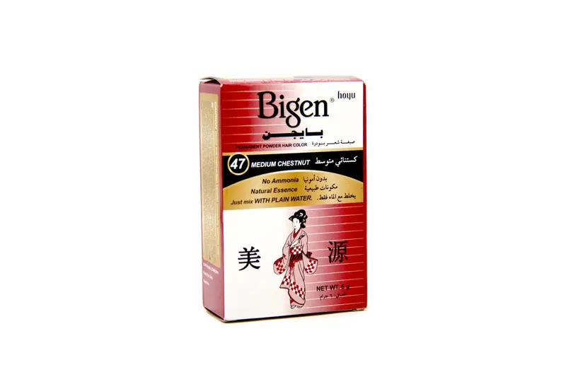 Bigen Hair Color 47 Medium Chestnut