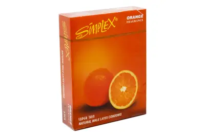 Simplex Orange 3 Condoms