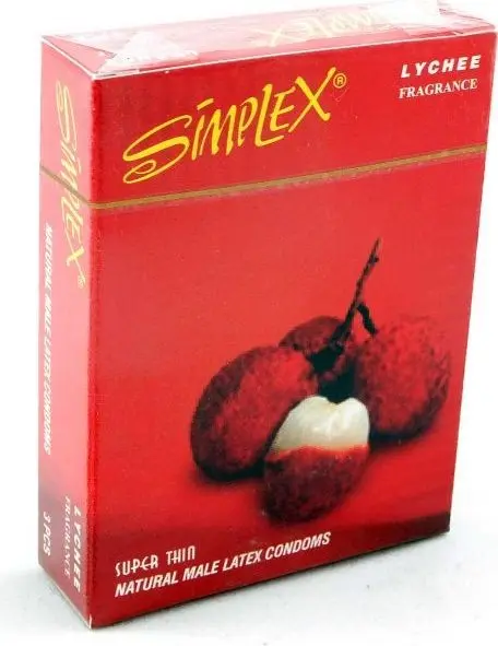 Simplex Lychee 3 Condoms