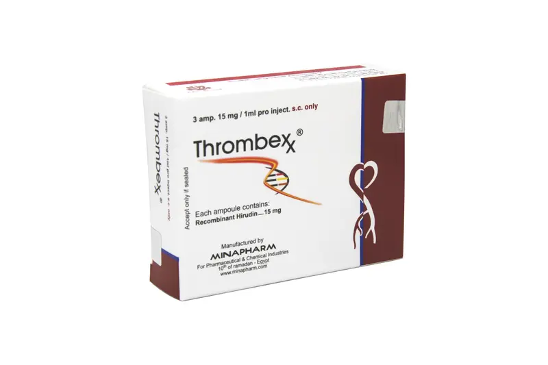 Thrombex 15 Mg 3 Amp