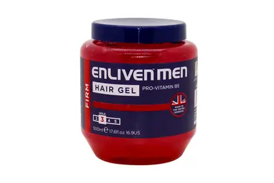 Enliven Firm Hold Red Hair Gel 500 Ml