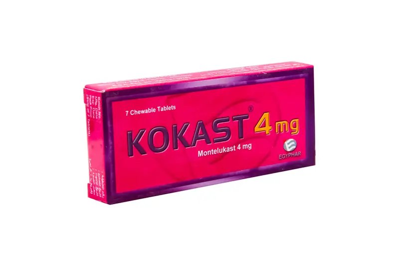 Kokast 4 Mg 7 Chewable Tab