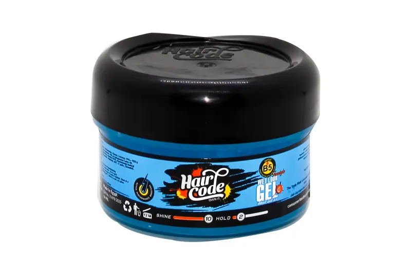 Hair Code Wet Look Hair Gel 100 Ml Jar