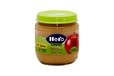 Hero Baby Apple Compote Jar 125 Gm