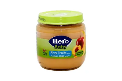 Hero Baby Mixed Fruit Jar 125 Gm