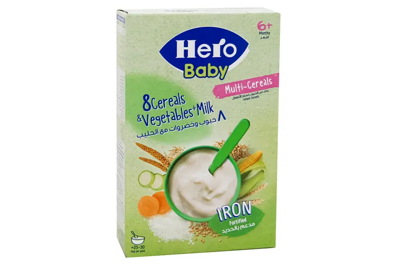 Hero Good Night 8 Cereal & Vegetables & Milk 150Gm