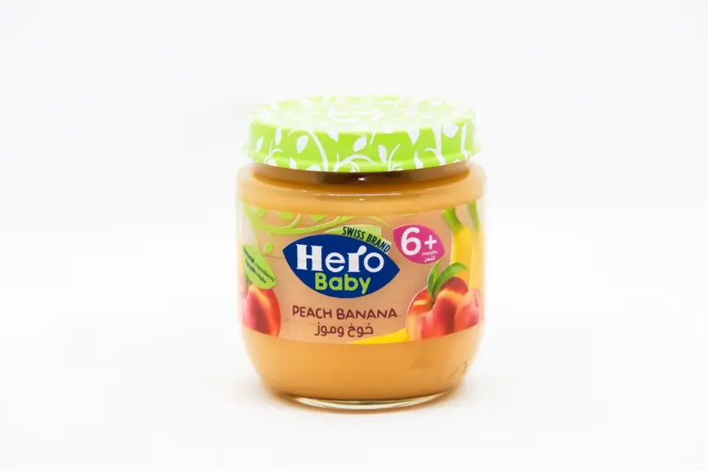 Hero Baby Peach Banana Jar 125 Gm