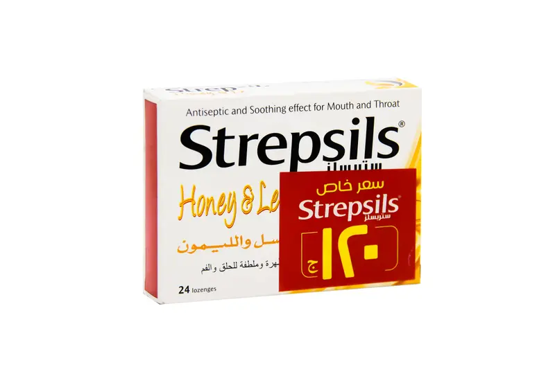 Strepsils Honey & Lemon 24 Lozenge 120 L.E