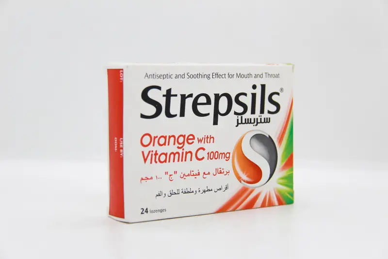 Strepsils Orange+Vit C 24 Lozenge 165 L.E