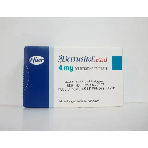 Detrusitol Retard 4 Mg 14 Tab