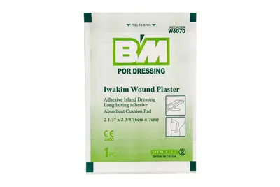 Bm Por Dressing Plaster 6X7 Cm