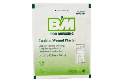 Bm Por Dressing Plaster 9X10 Cm