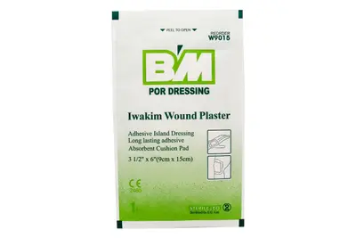Bm Por Dressing Plaster 9X15 Cm