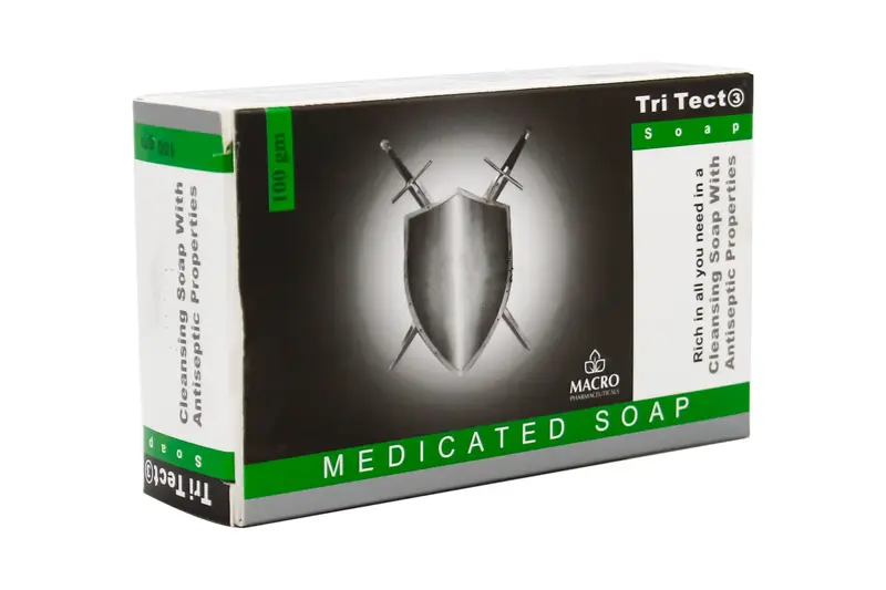 Tri -Tect Antiseptic (3) Soap 100 Gm