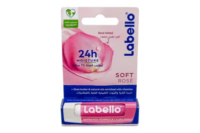 Labello Moist Soft Rose Lip Stick 4.8 Ml