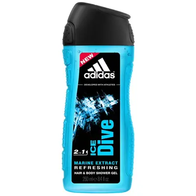 Adidas Ice Dive F/M Shower Gel 250 Ml (Imp)
