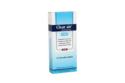 Clear Air 4 Mg 14 Chewable Tab
