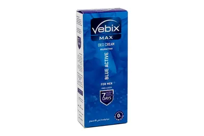 Vebix Blue Active (Men) Deodrant Cream 15 GM