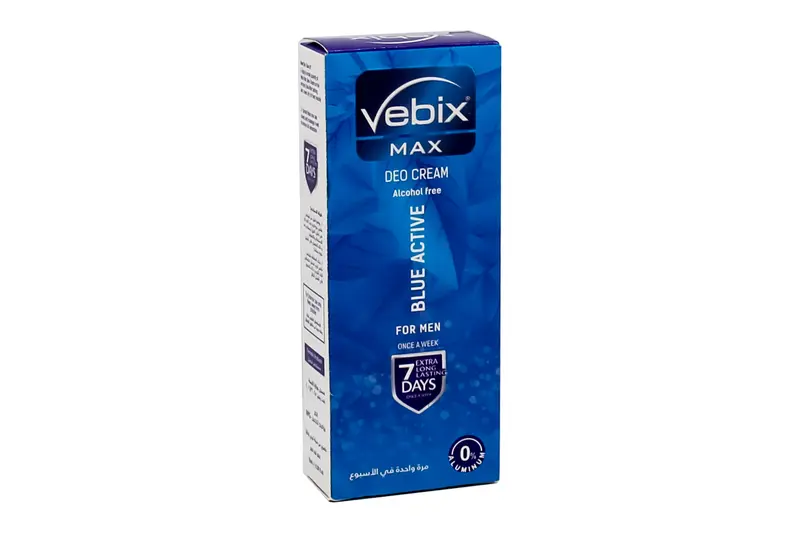 Vebix Blue Active (Men) Deodrant Cream 15 GM