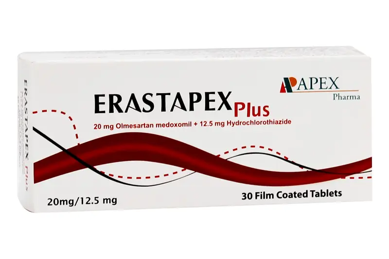 Erastapex Plus 20 Mg / 12.5 Mg 30 Tab