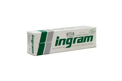 Ingram Cool Green Shaving Cream 60 GM