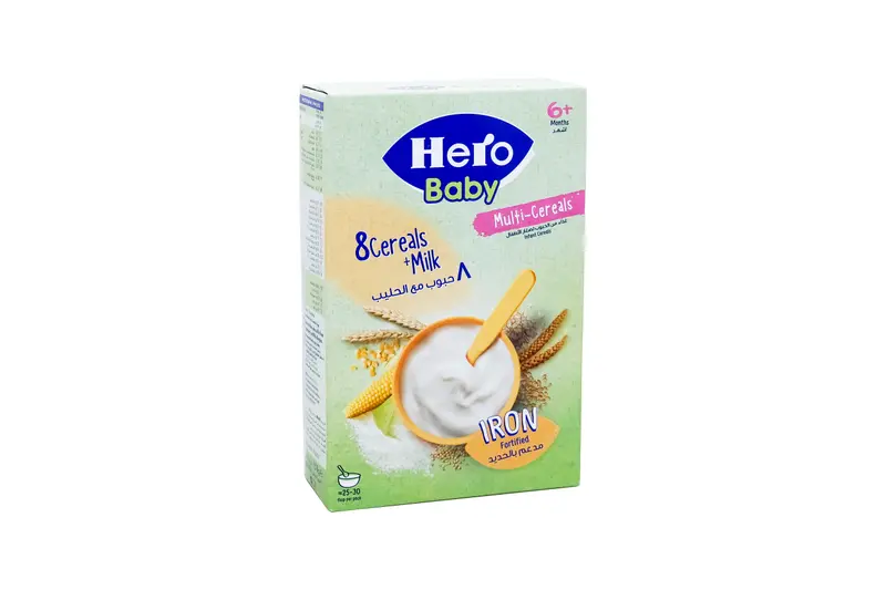 Hero Good Morning 8 Cereals & Milk Cereals 150 Gm