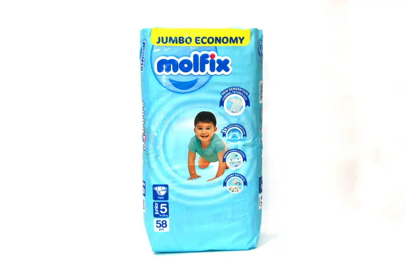 Molfix (5) Junior 58 Diapers